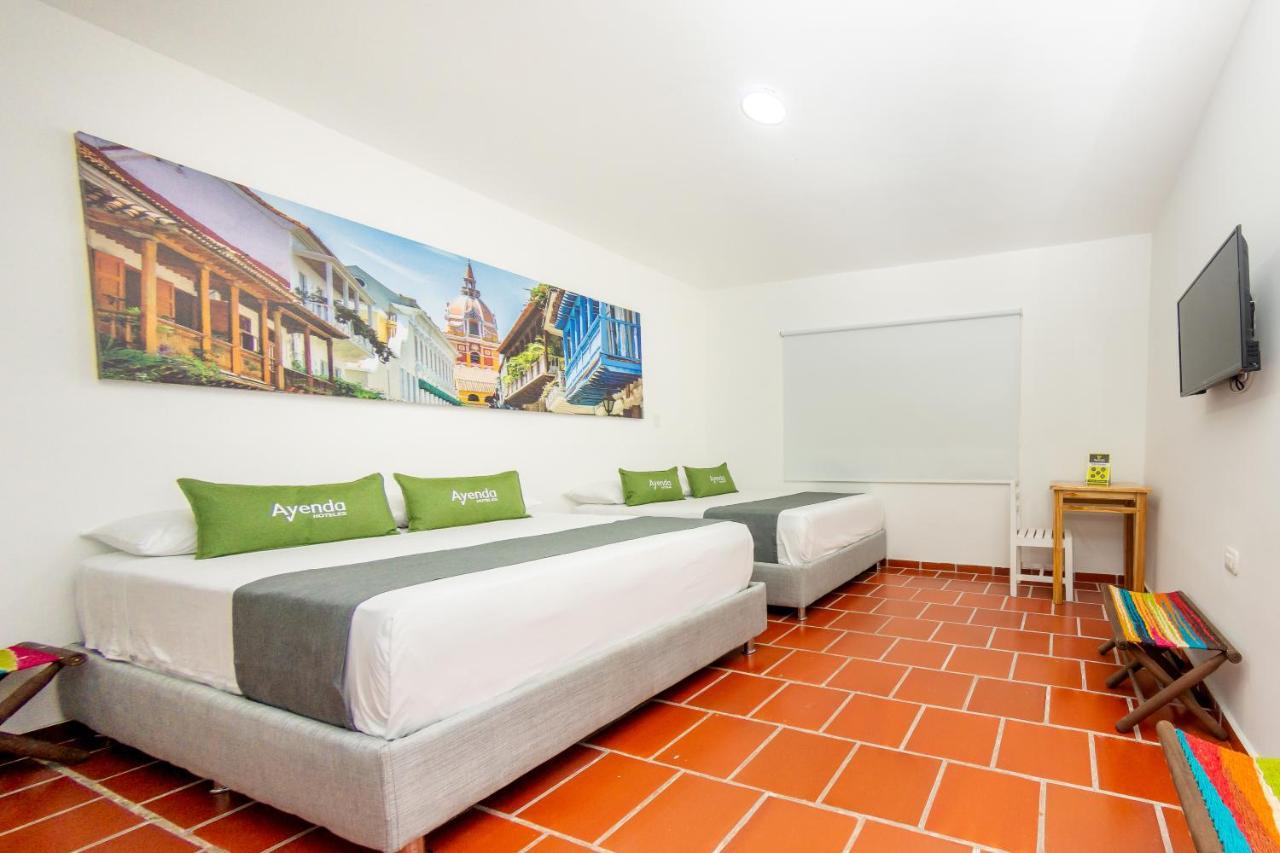 Hotel Ayenda Cartagena Blue 1804 Kültér fotó