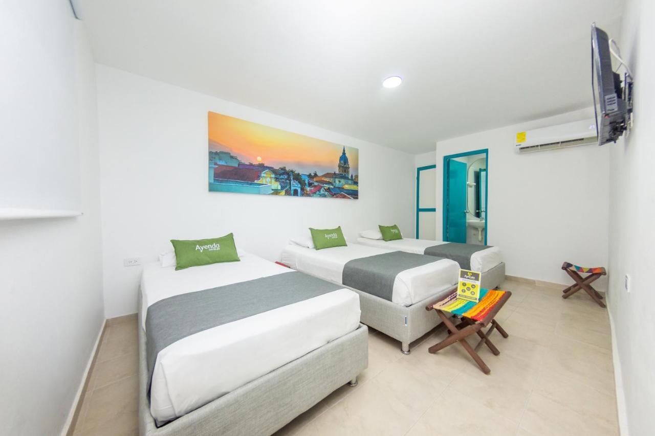 Hotel Ayenda Cartagena Blue 1804 Kültér fotó