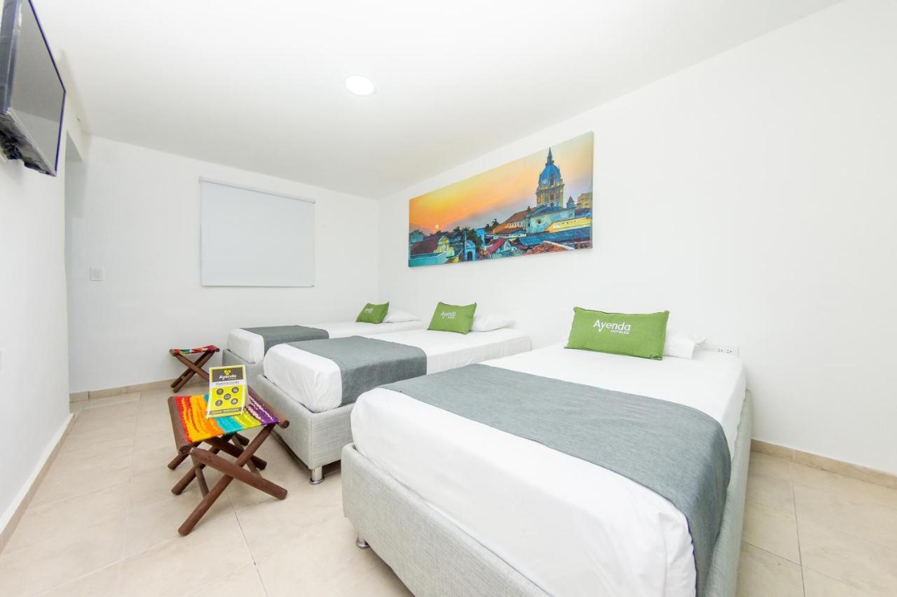 Hotel Ayenda Cartagena Blue 1804 Kültér fotó